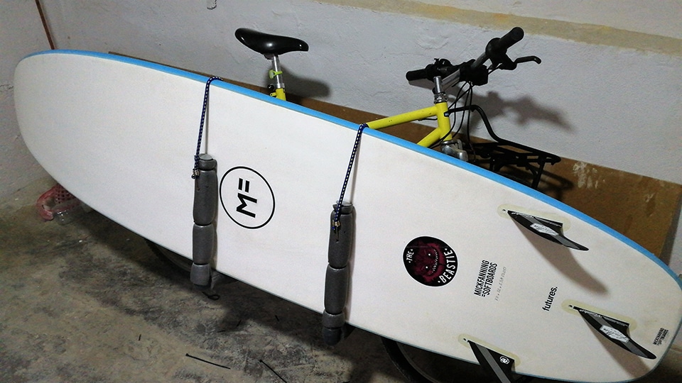 Bike Rack para tablas de Surf